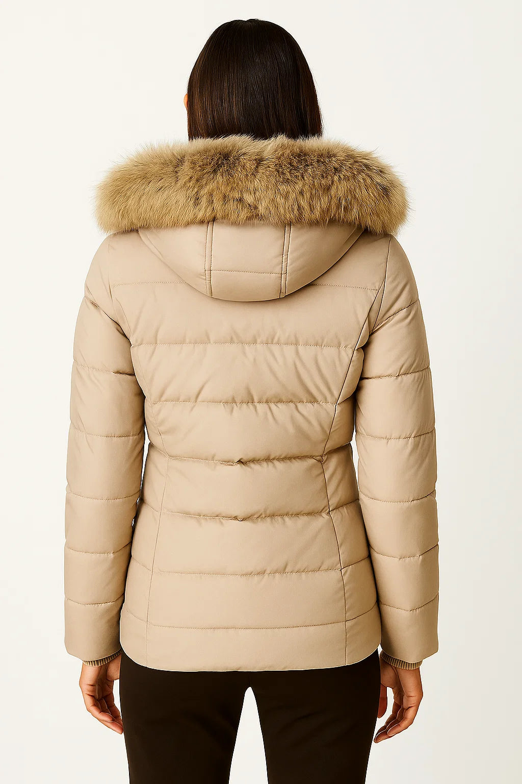 Elegante cappotto invernale lungo per un calore elegante