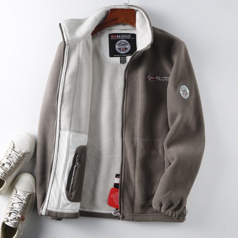 Giacca invernale in pile norvegese